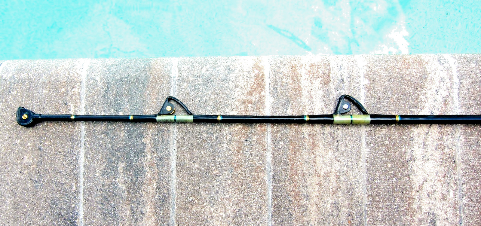 Custom 2-Piece Big-Game Trolling Rod; AFTCO H/W: 6’9″; 30-60lb – EXEC USED COND!