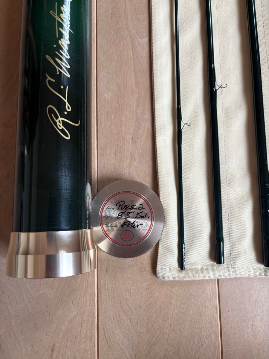 R.L.Winston Fly Rod Pure2 835 #5 8ft3inch 4 pieces Black Fly Fishing