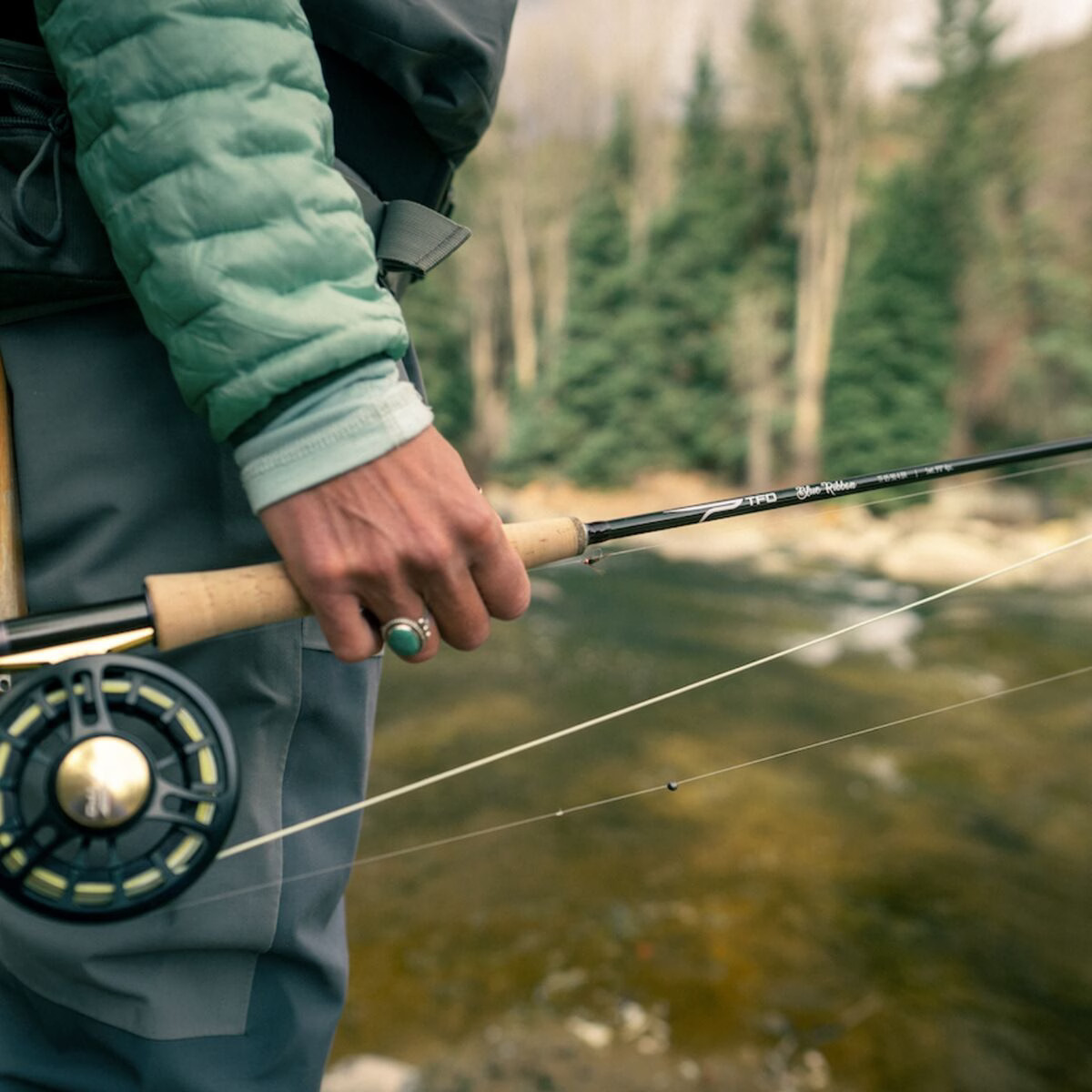 TFO Blue Ribbon Series Fly Rod – 4 Piece