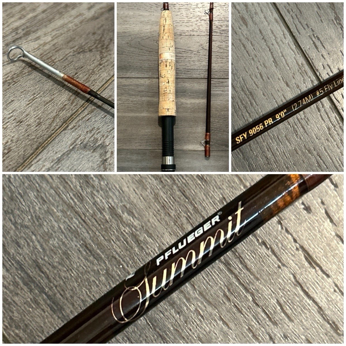 Pflueger Summit SFY 9056 PR 9’0” #5 Fly Line Fishing Rod