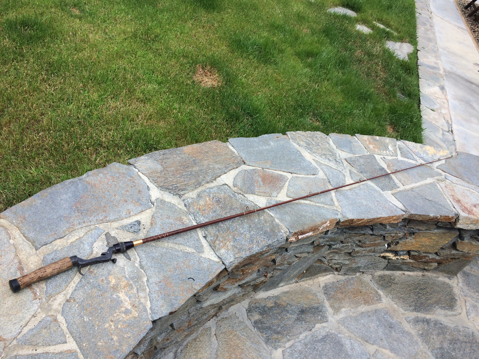 Fenwick Feralite FC65 6 1/2′ Casting Rod with Featherweight Angle Handle. #R4