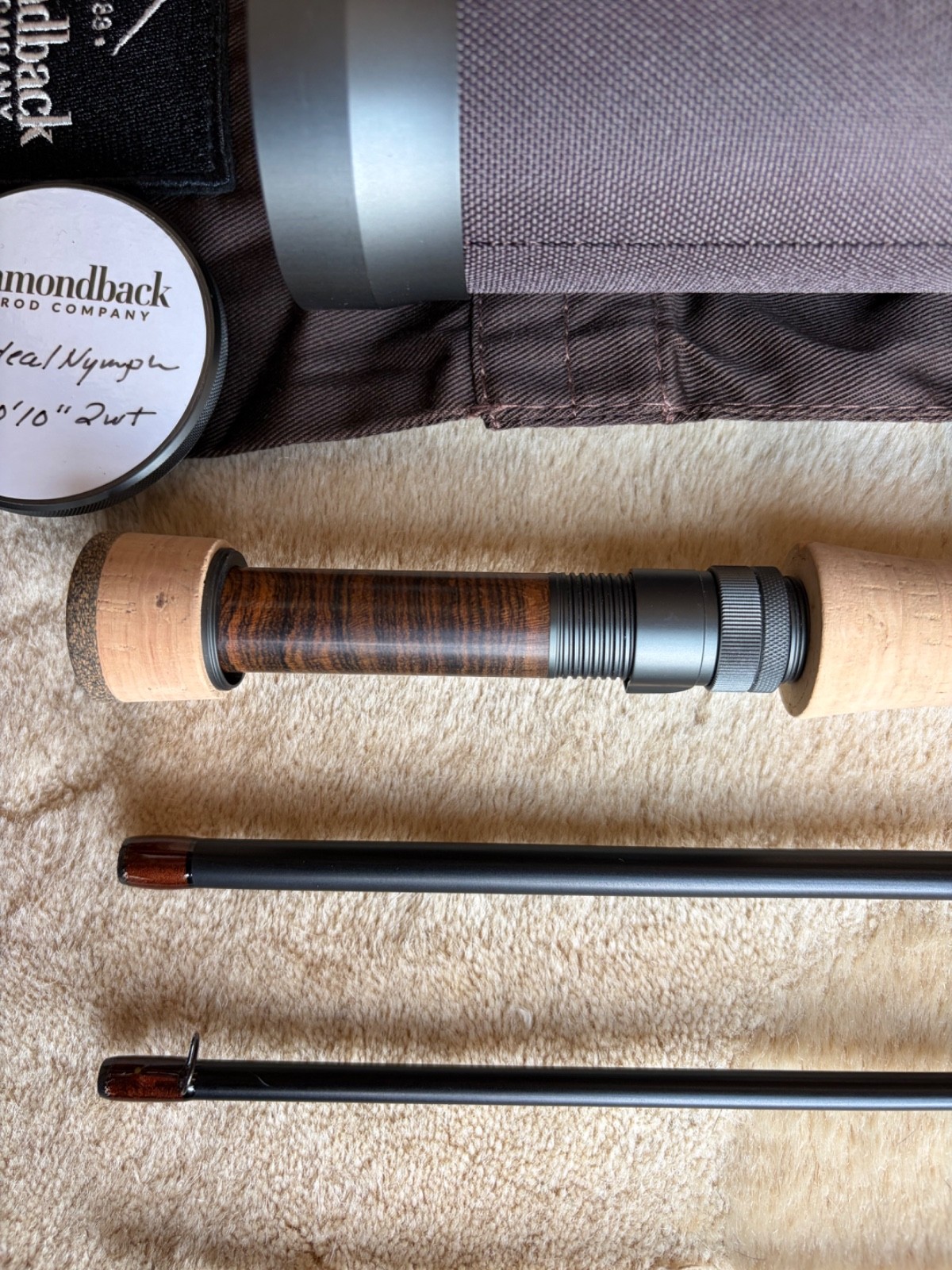 Diamondback Ideal EURO Nymph fly rod 10’10” 2wt NEW