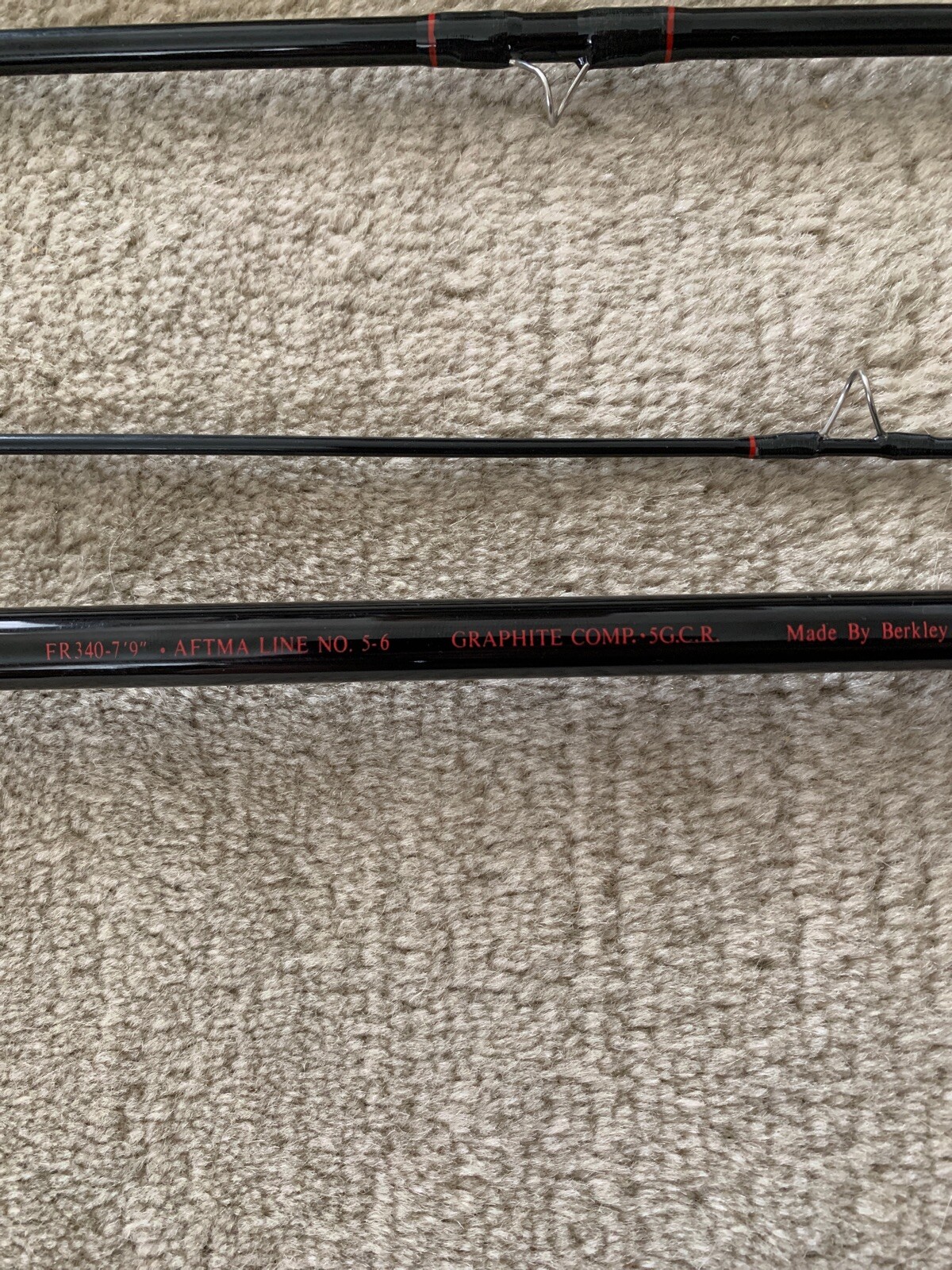 Berkley FR340 Graphite 5G.C.R. Fly Rod 7’9” AFTMA LINE NO.5-6