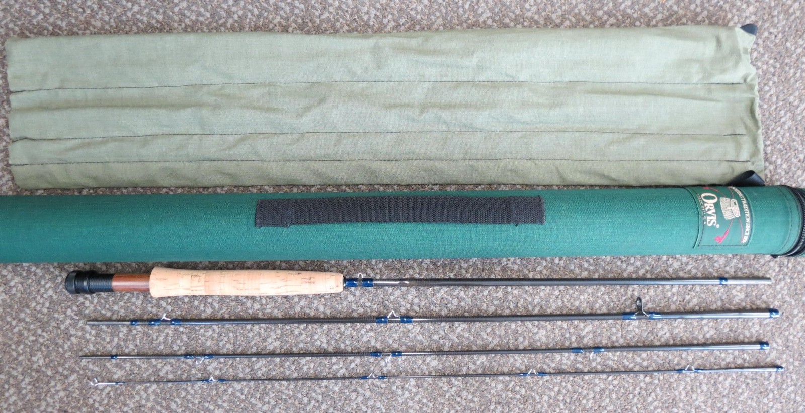 Orvis Silver Label TL Tip Flex 9.5 8′ 6″ 4pcs 5wt Fly Fishing Rod – High Grade