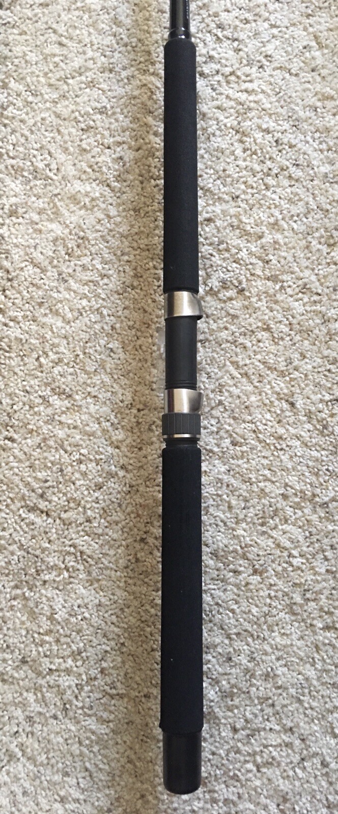 **RARE** Kencor Zebra Twist ZB1S Spinning Fishing Rod 6’9” 20-60 lb Test, “NICE”