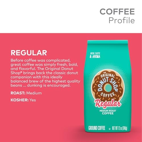 Coffee, Regular, Medium Roast, Ground 12 Ounce (Pack of 1) Classic Roast