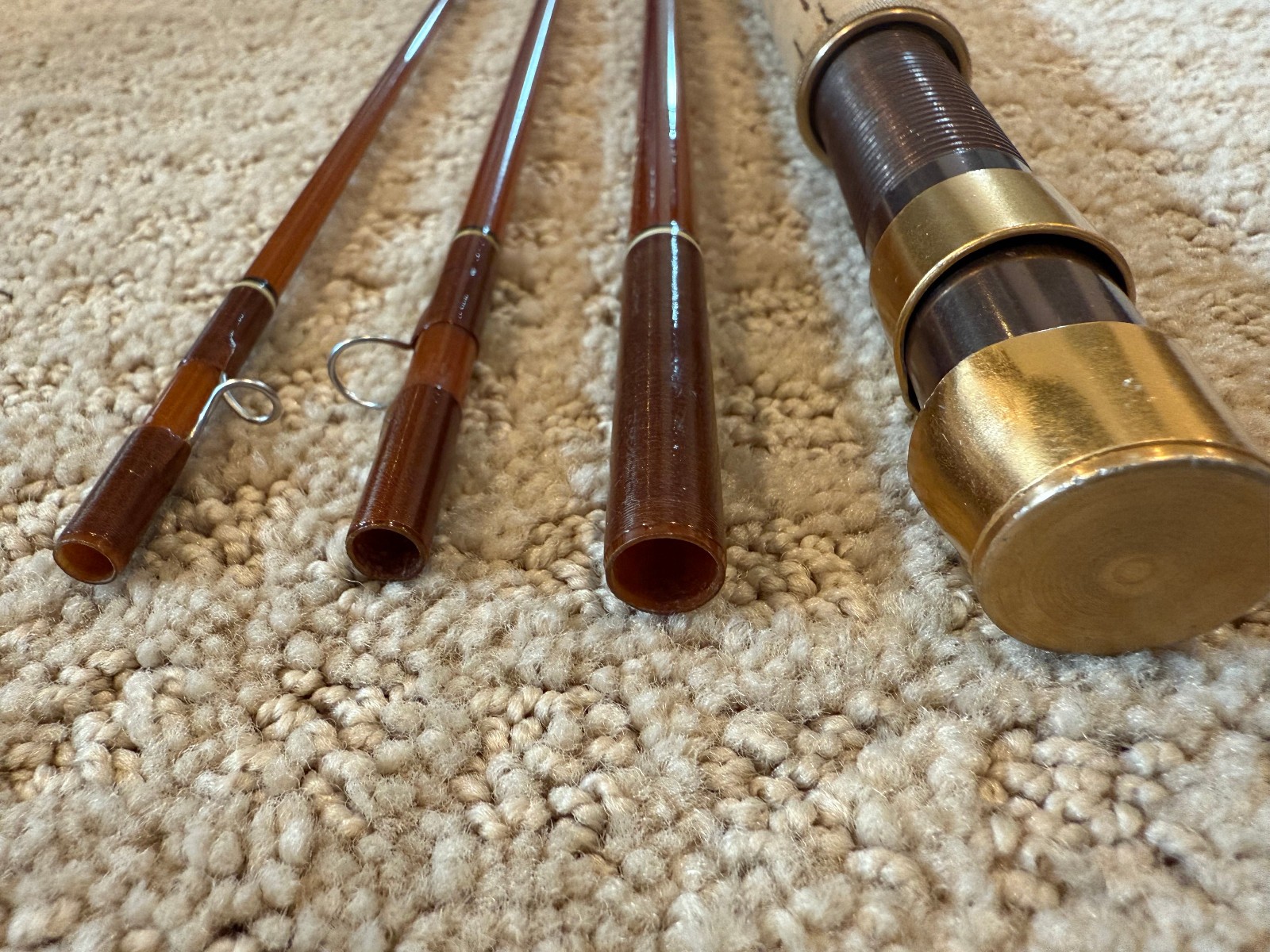 Early Fenwick Ferralite FF70-4 Fly Rod – 6wt 7′ With Original Sock & Tube