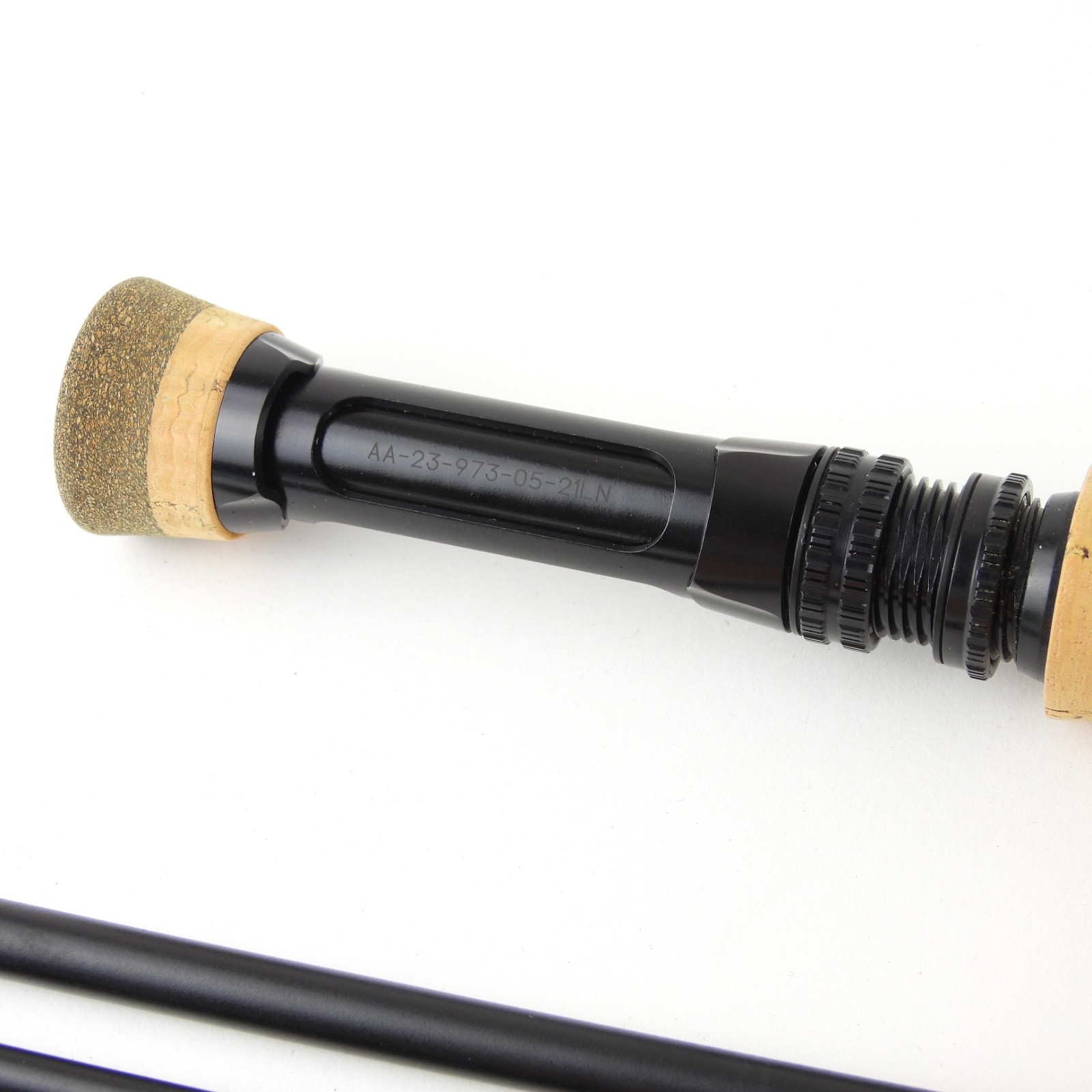 Orvis Helios 3 Blackout Fly Fishing Rod. 11’ 3wt. W/ Tube & Sock.