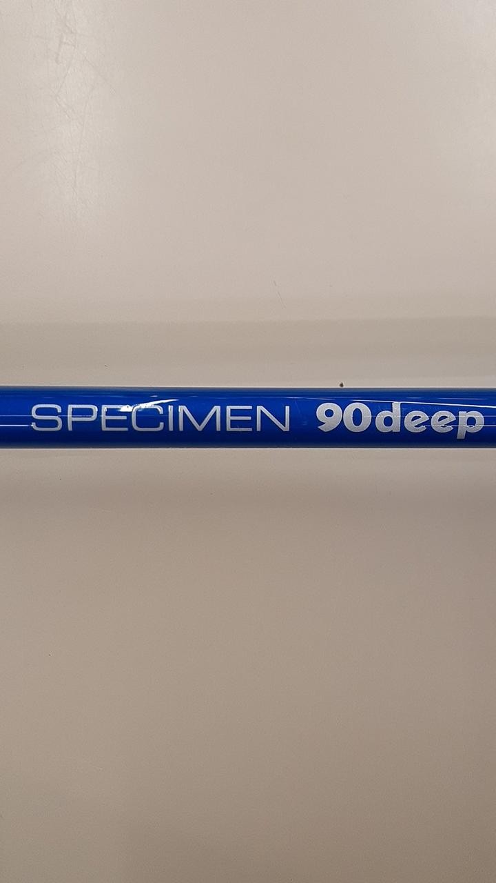 Breaden Specimen 90DEEP Eging Rod 9ft, Slight Rust, Cracks, Used, 128g