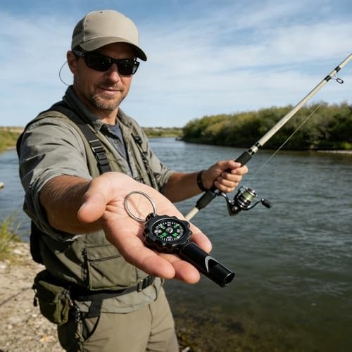 6’0″ Medium Power Spinning Fishing Rod – Carbon-Fiberglass Composite Rod