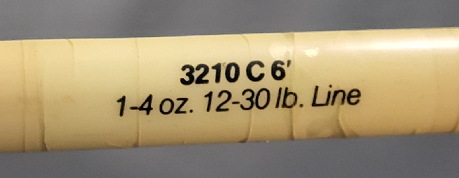 Penn Baymaster One Piece Spin Casting Rod – 6′ Model 3210C, Fiberglass, VG Cond