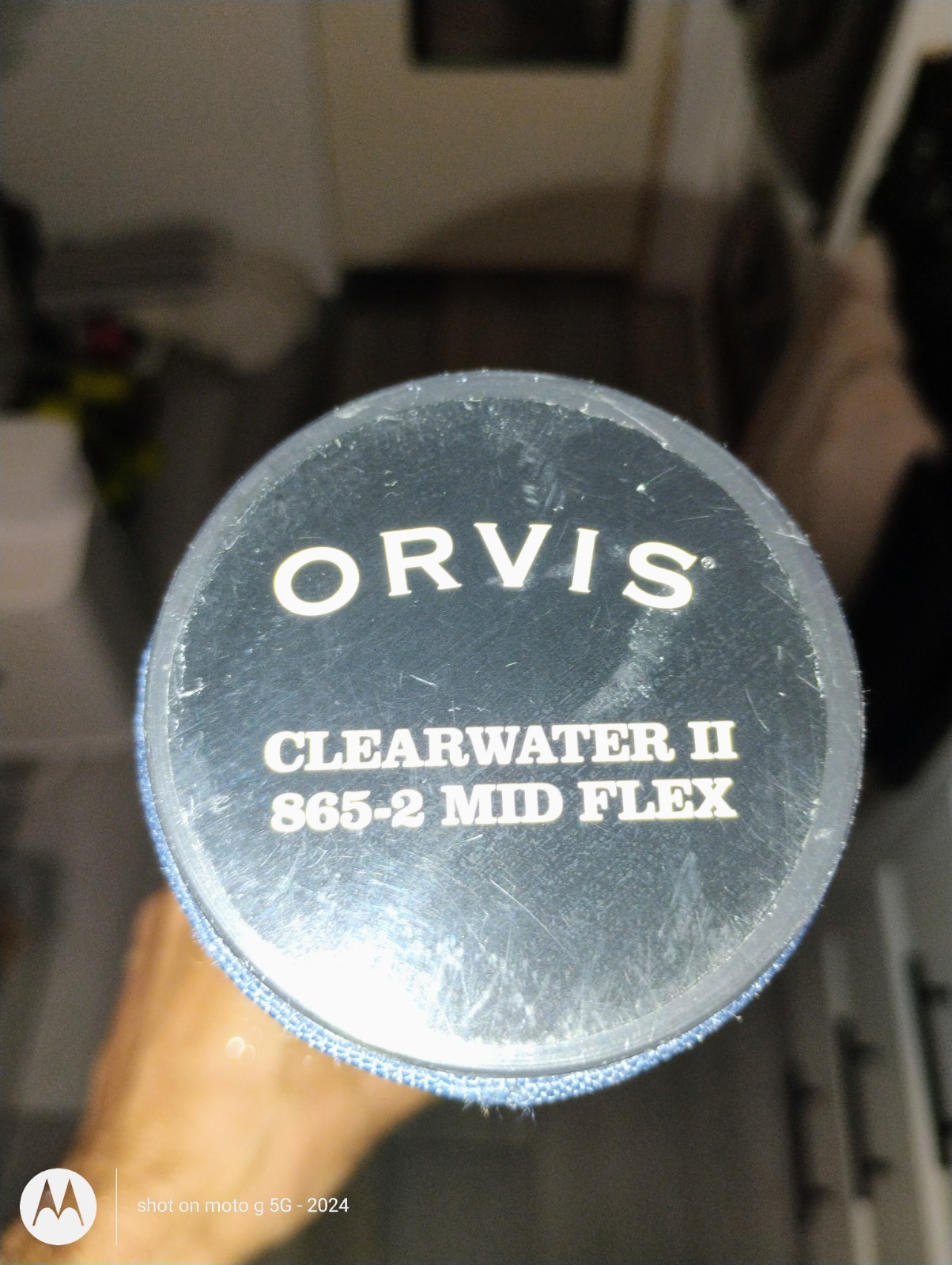 Orvis Clearwater II 8’6” Mid Flex 6.5, 2-Piece Fly Rod With Orvis Tube Case