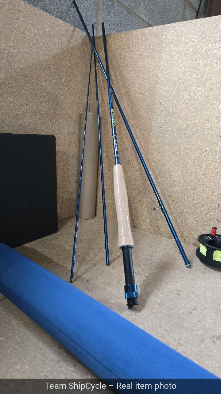 DEFECTIVE Redington Crosswater 5904 Fly RodReel Combo 90 5wt 4pc Case G3D