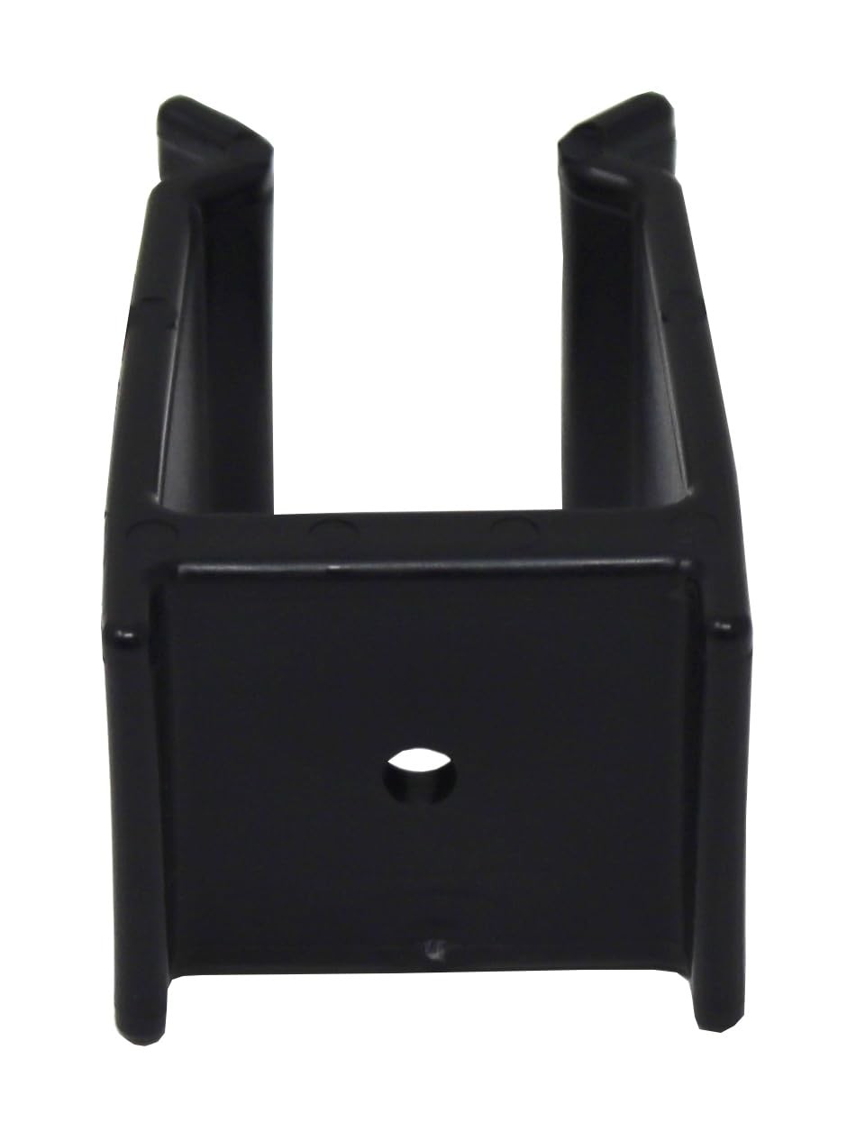 JSP Manufacturing 2 Pack Black Bimini Top Boat Pole Clips 1-1/4 inch