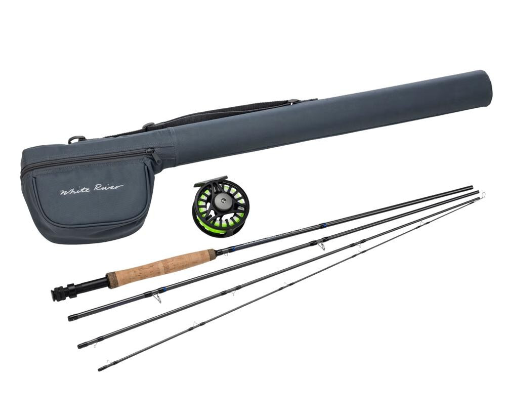 White River Prestige Fly Fishing Rod Prestige 5 wt 9′ Case Cabelas Needs part