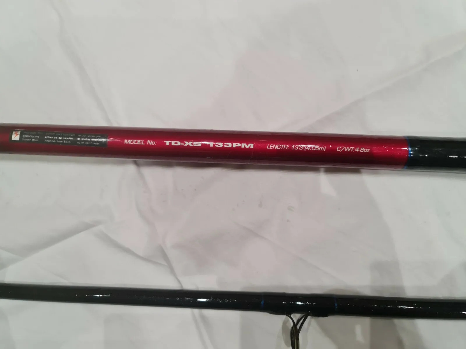 Team Daiwa Beachcaster Rod 133pm whisker