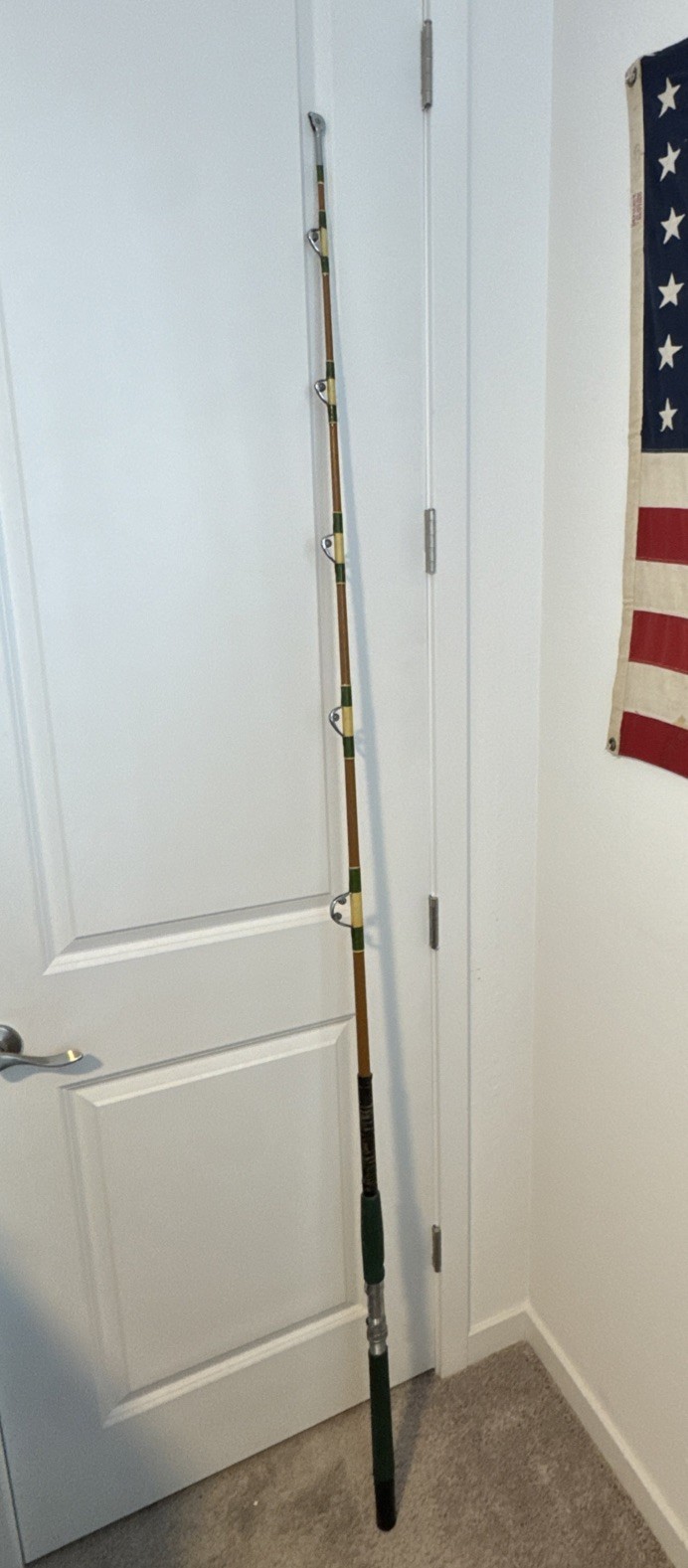 Custom class conventional rod with Aftco guides 7’