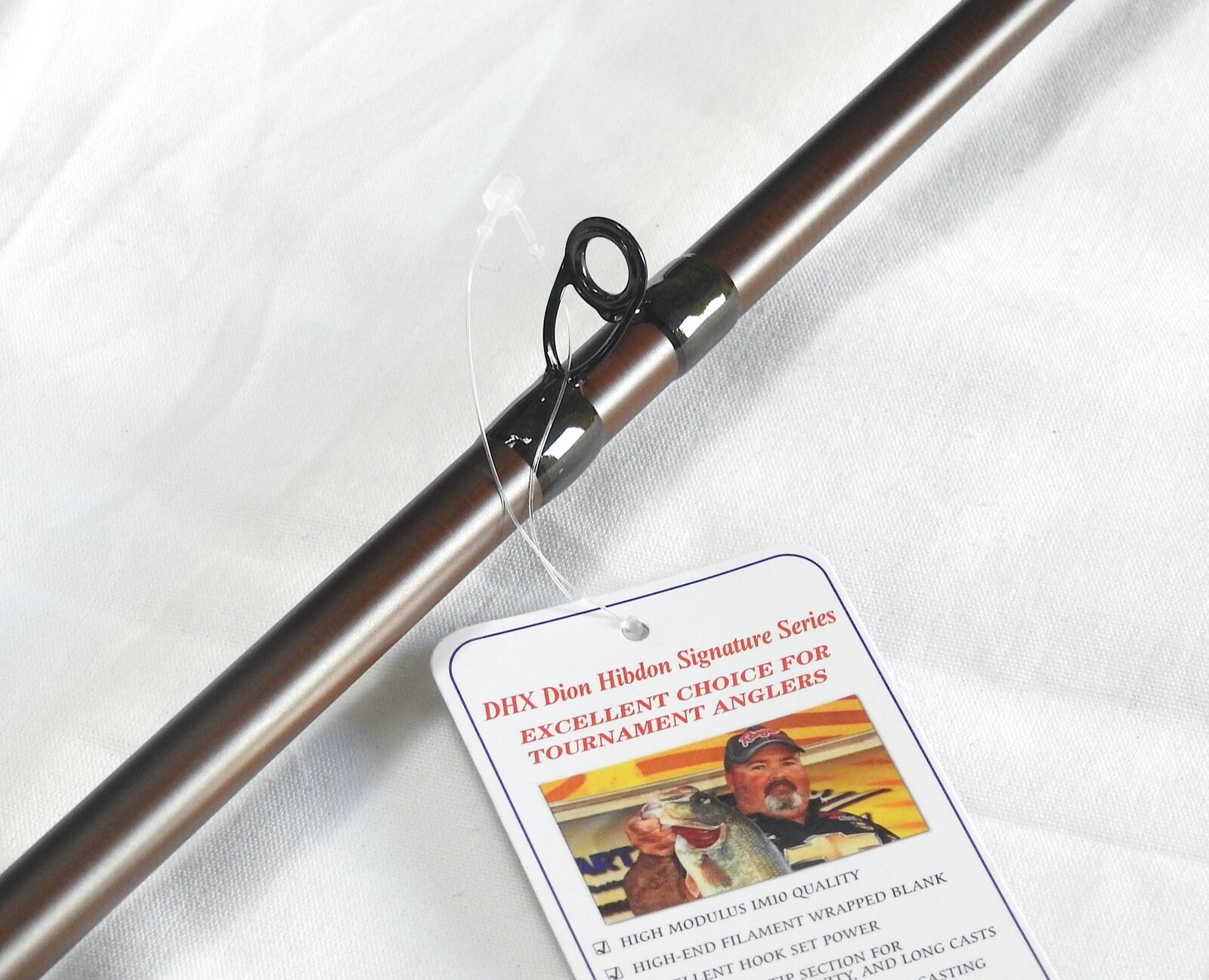 Tournament Bass Jig Worm Casting Rod 7′ 1PC Micro Guides