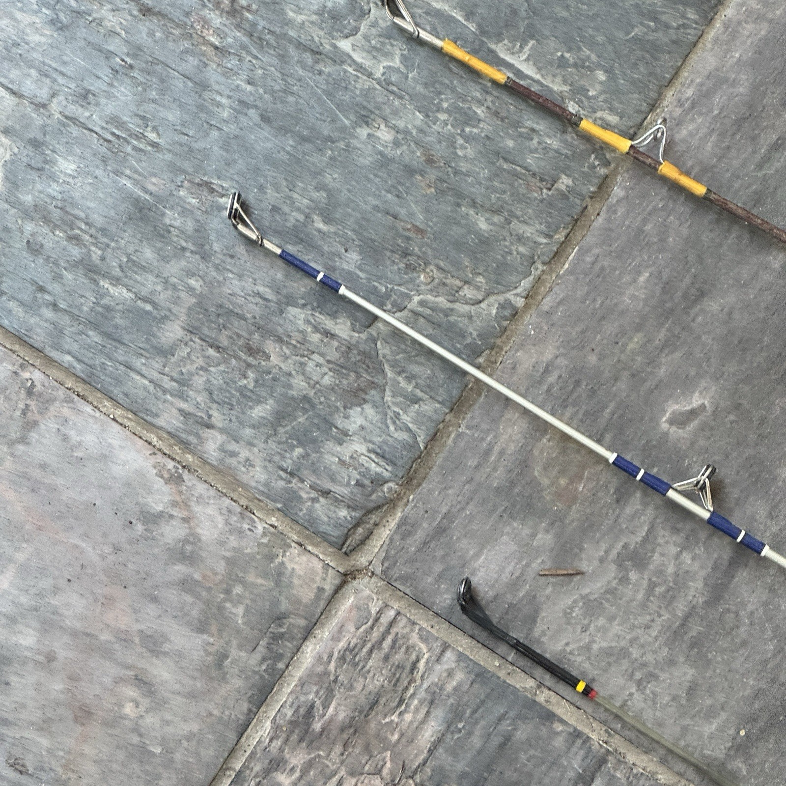 3 Vintage Fishing Poles SHAKESPEARE UGLY STIK Conlon Garcia Shakespeare 1320