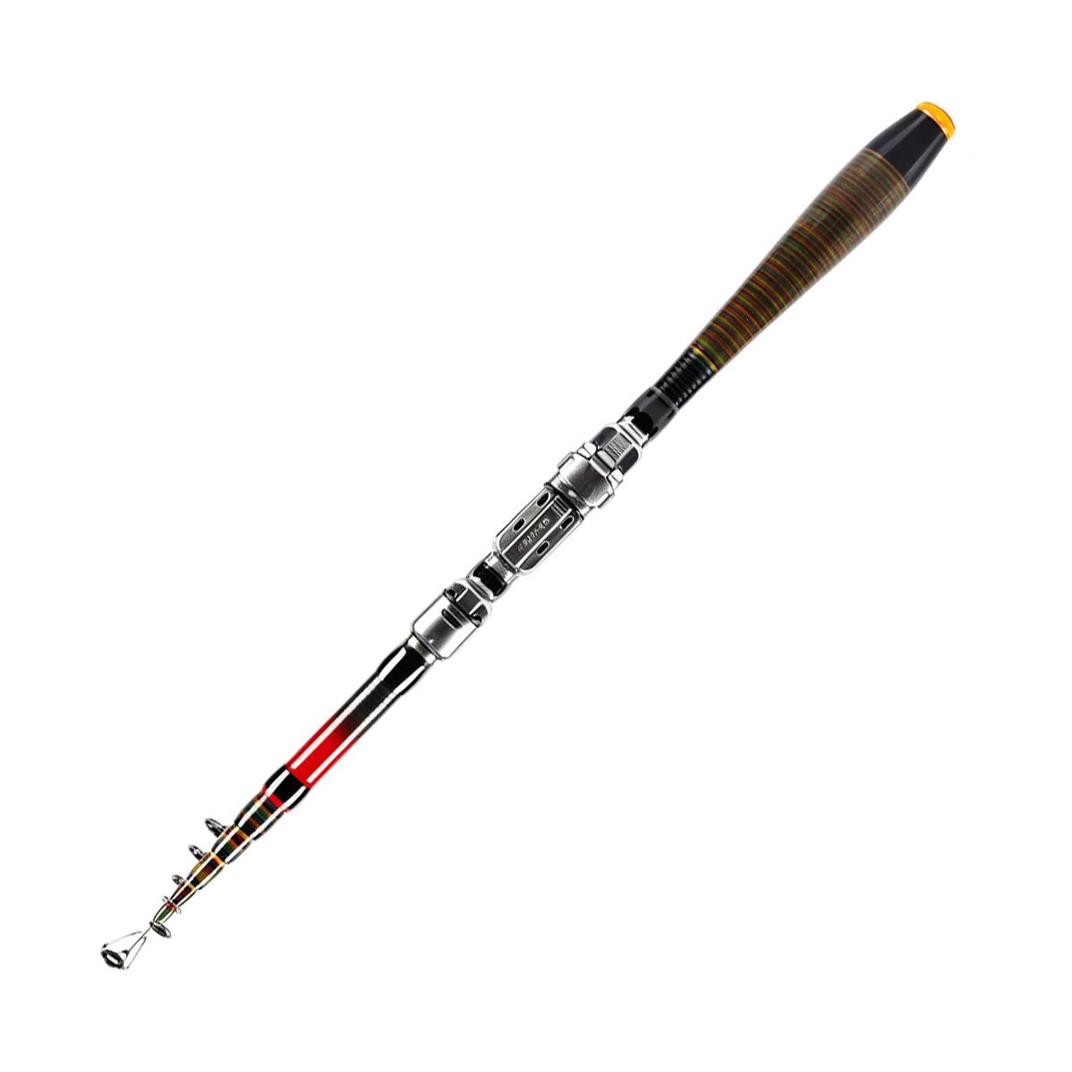 Carbon Fiber Telescopic Fishing Rod Portable Sea Spinning Pole 20-50LB Saltwater