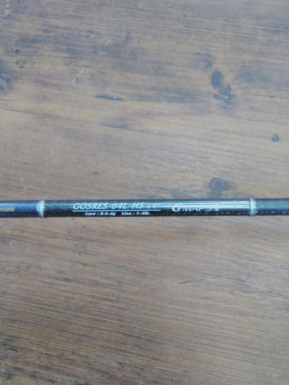 Olympic GOSRES-64L-HS Ajing Jigging Rod 6’4″ 1-4lb, 0.4-4g with Case