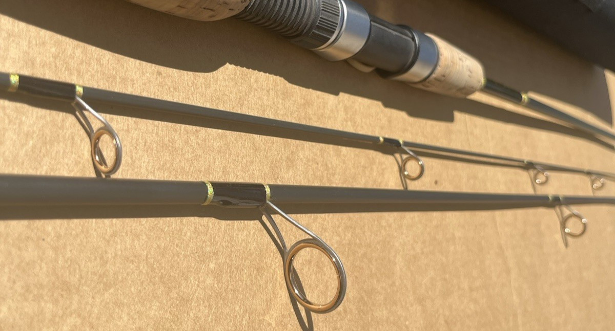 Custom Origina All Star 783 P-3pc. 6′ 6″ Spin. Fuji Titanium Gold Cermet Guides