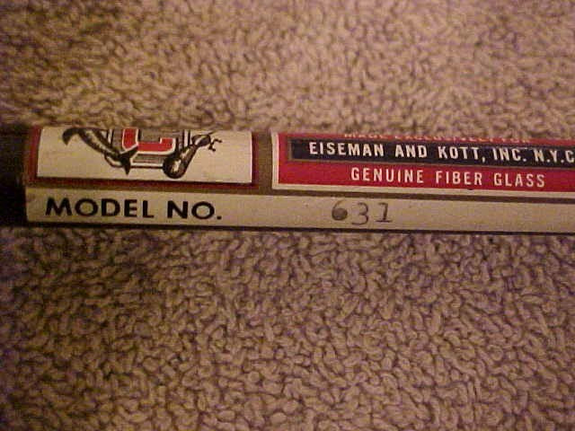 Lot (2) Big Game Saltwater Rods TRUE TEMPER 2525 6′ & CORONET Custom Made 6 1/2′