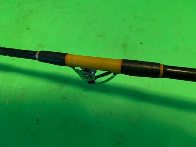 CUSTOM BUILT CALSTAR T6455XXH 5 FOOT 2 INCH 50 TO 120 POUND RATED FISHING ROD