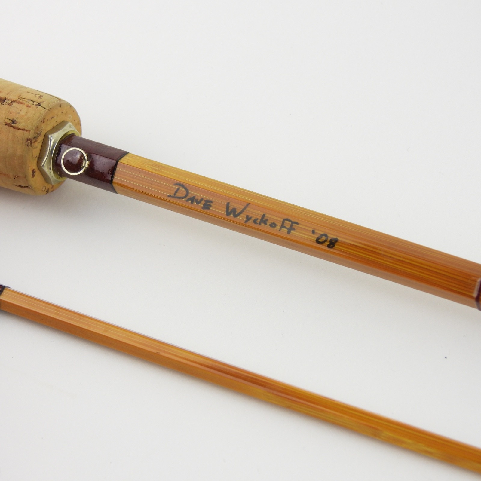 Fultz Rod Co. Bamboo Casting Fishing Rod. 6’ 6”. 5oz. W/ Tube & Sock.