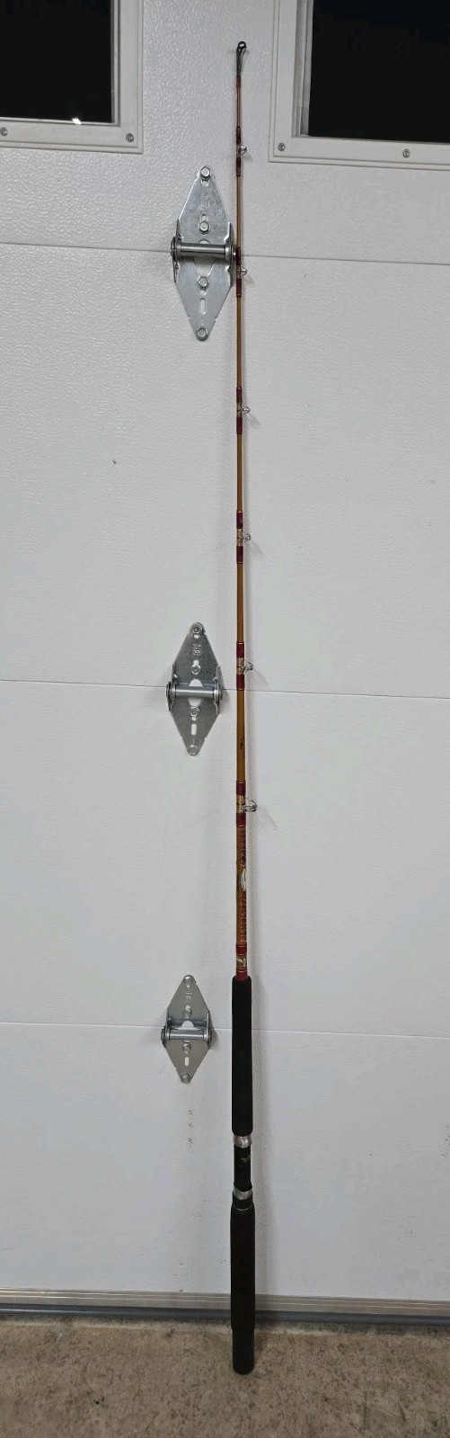 Vintage Fenwick Pacificstik 15-50 lb Fishing Rod 6′ Model P279C E-glass Salt