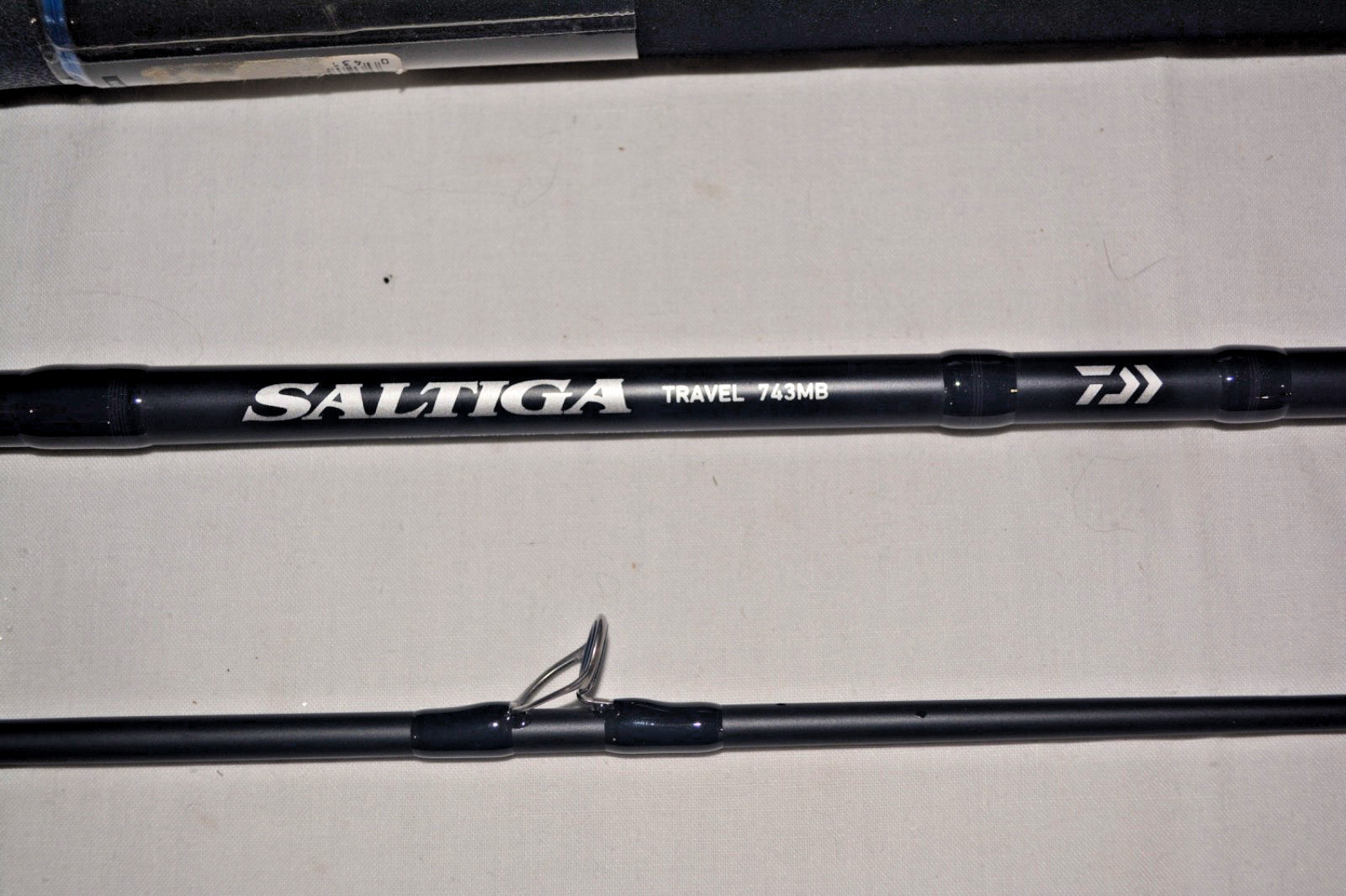 Daiwa Saltiga Salwater Travel 3-Piece Casting Rod, 7’4″ Long, Med Power, Fast