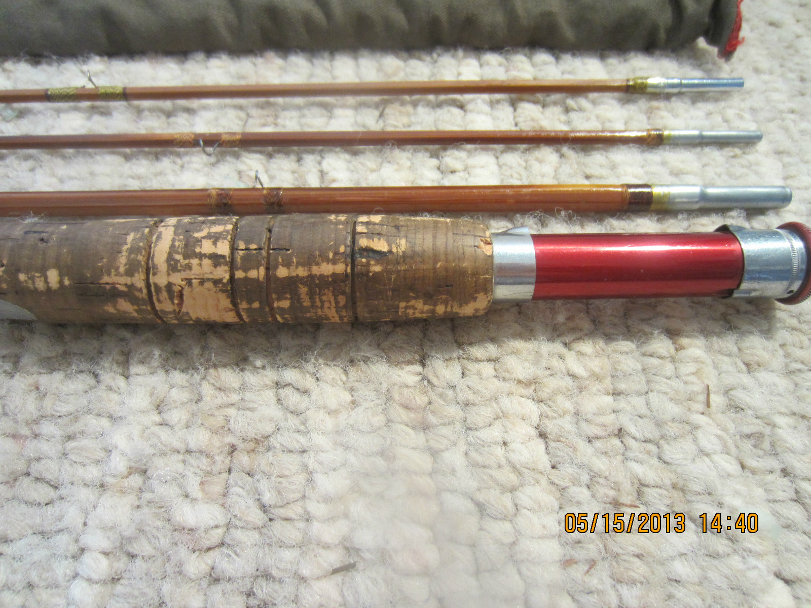 VINTAGE, SOUTHBEND BAIT CO. 5 PC. FLY ROD SET