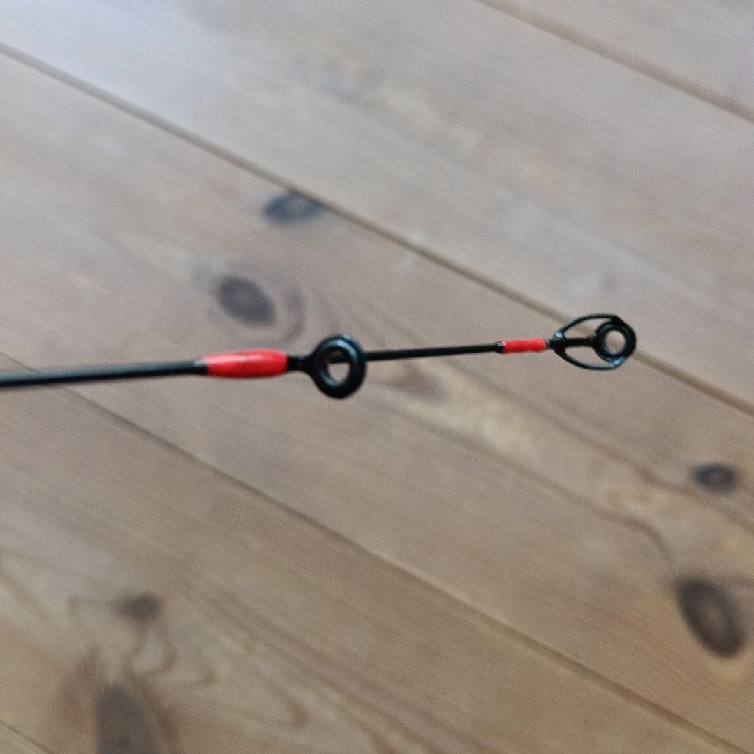 Jackall Egg Arm Shorty 55cm Glass Fiber Rod Red Used