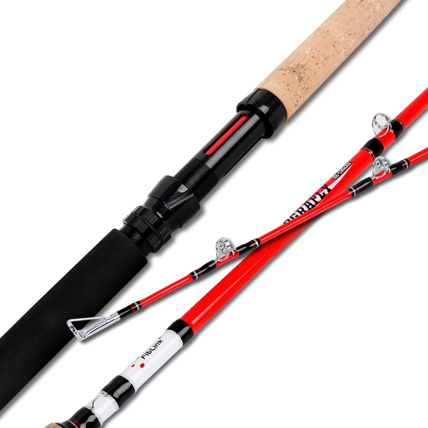 Catfish Fishing Rods 7’6″/8’/9’/12′ Catfish Pole 1 Piece/2 Piece