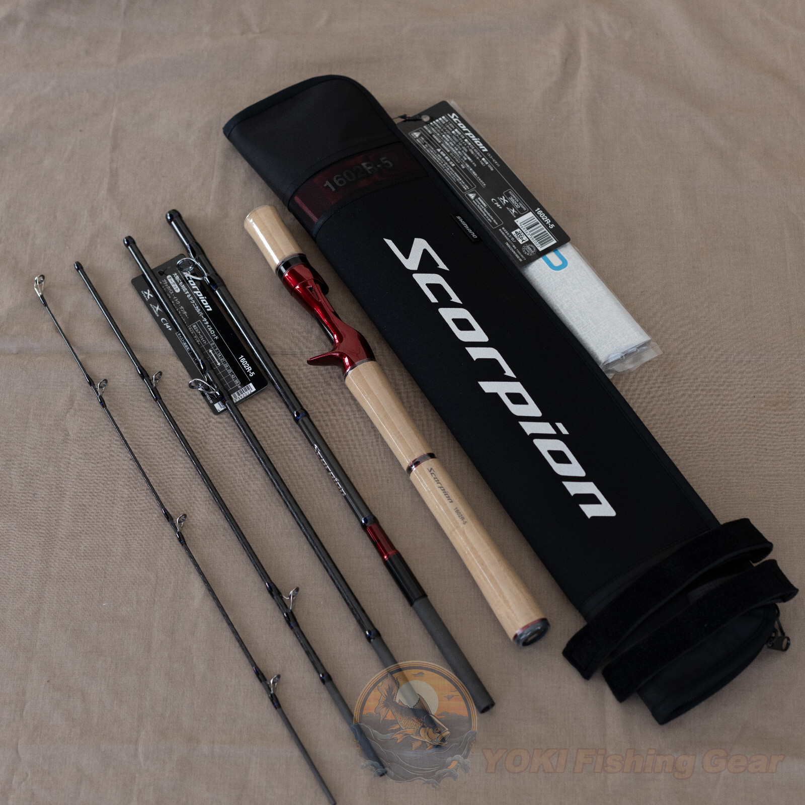 Watch Our Product Video–Shimano Scorpion 1602R-5 Baitcasting Rod for Bass