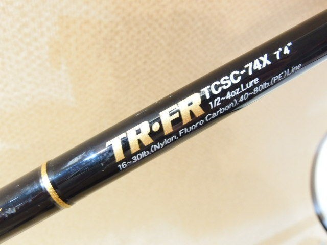 Evergreen Combat Stick Tactics TR-FR TCSC-74X Bass Rod #PB14545