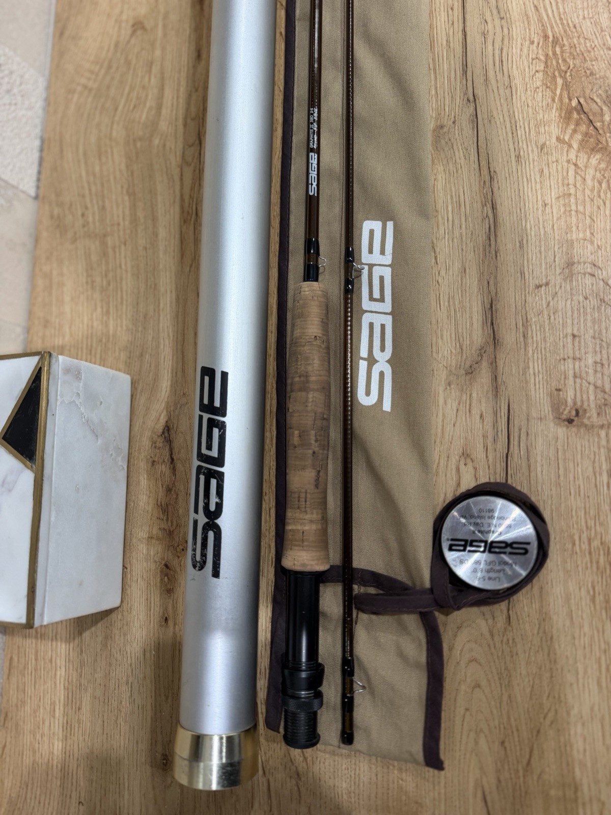 vintage Sage Graphite II GFL 580 DS fly rod Please Make An Offer
