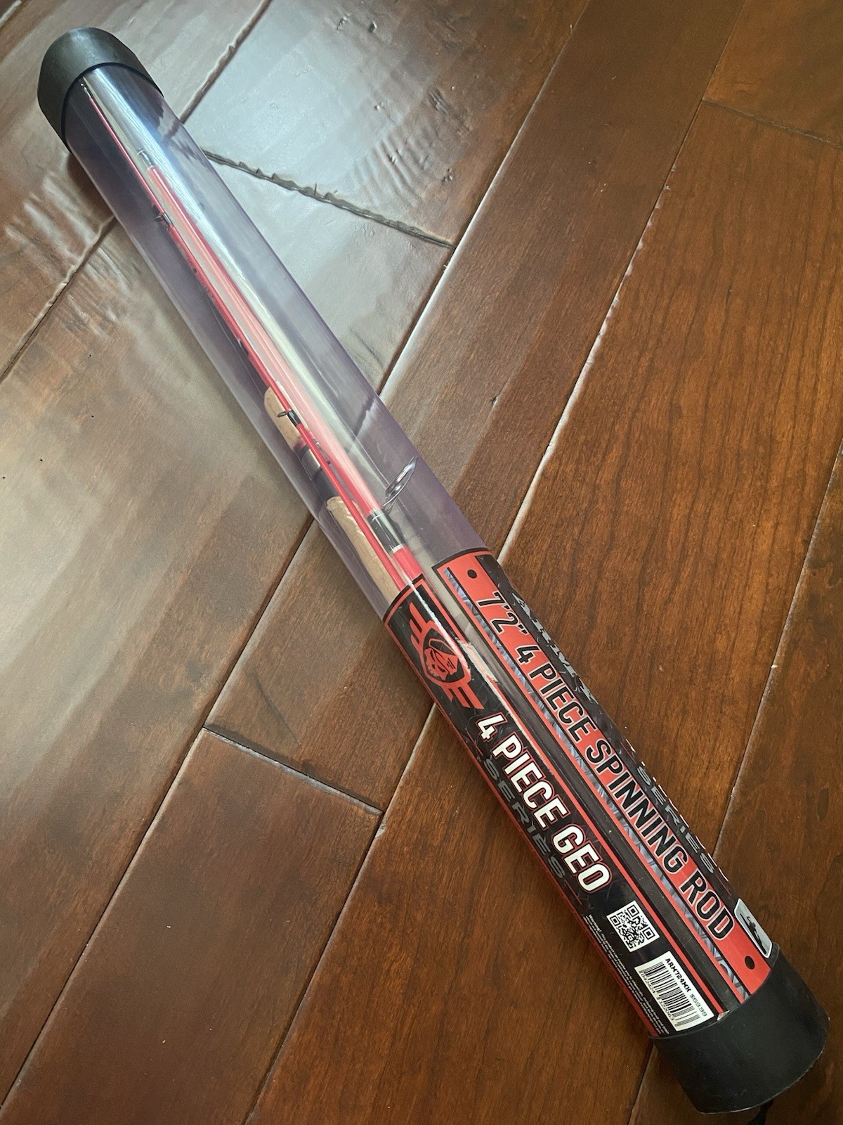 Favorite ARM724MH PBF Army 7′ 2″Medium Heavy GEO Spinning Rod, 4pc Travel Rod.