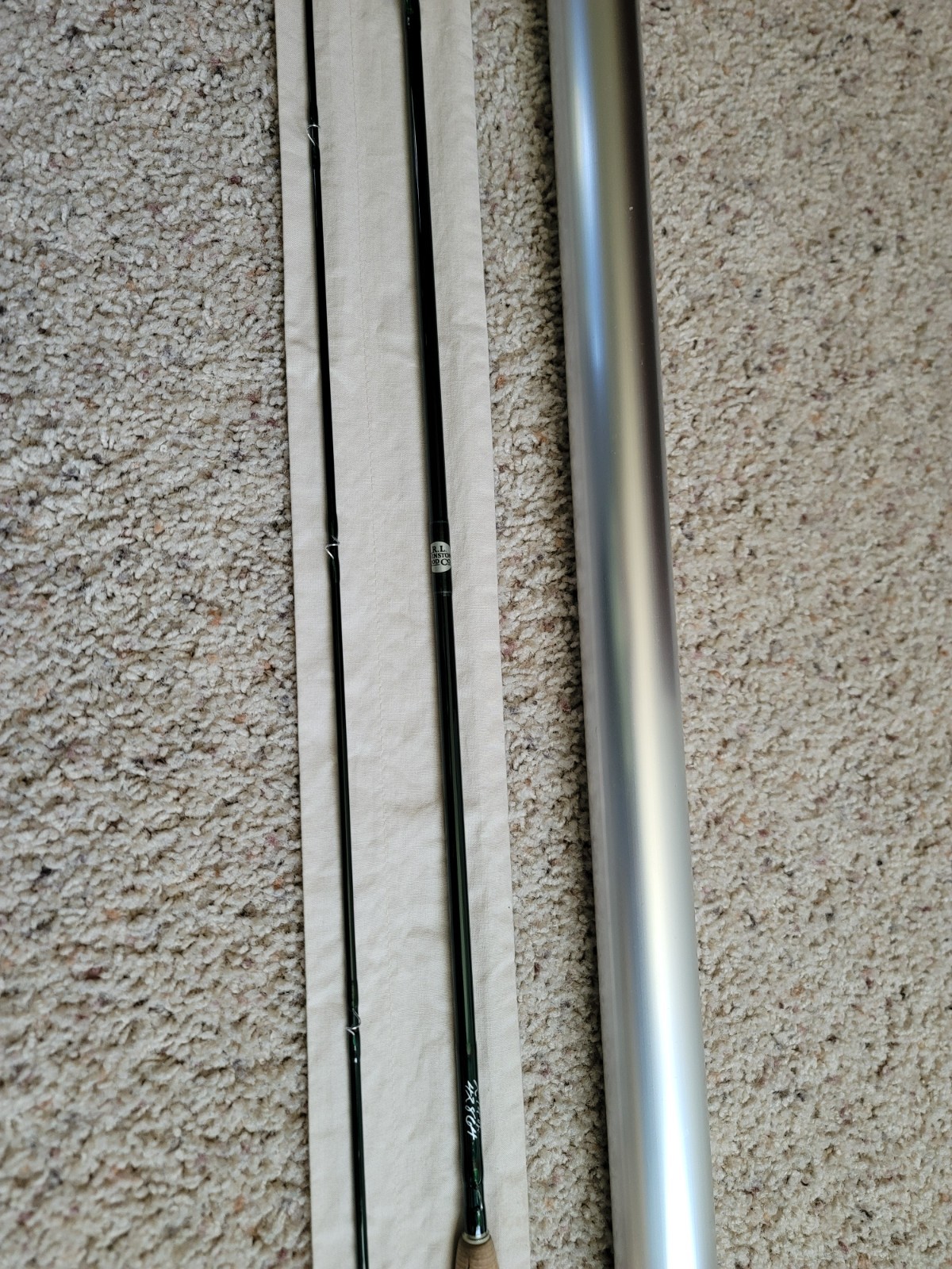 R.L. Winston Rod IM6 9′ 3wt 2pc Fly Rod Very Good Condition