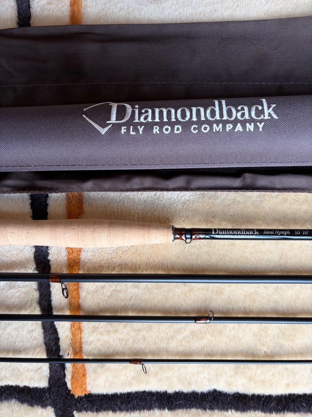 Diamondback Ideal EURO Nymph fly rod 10’10” 2wt NEW