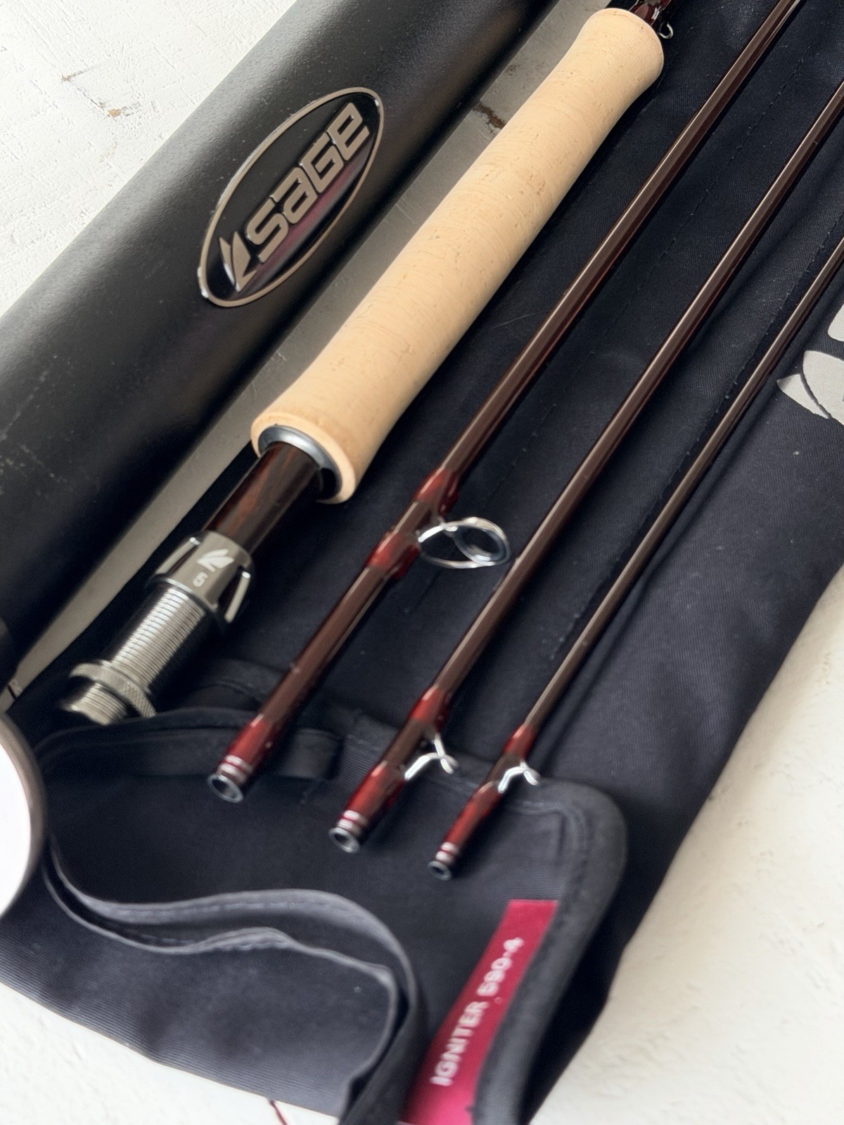 **BEAUTIFUL** 🔥SAGE IGNITER 5wt. 9’ft FlyRod!!! 🔥~ROCKET~