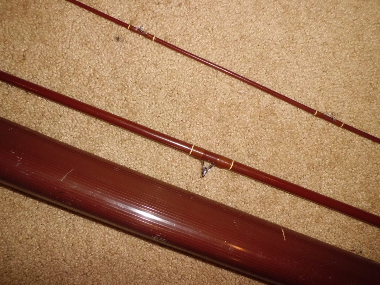 Vintage FENWICK Feralite FF857 Fly 8′ 6″ Rod made in USA- 7 wt #M185734