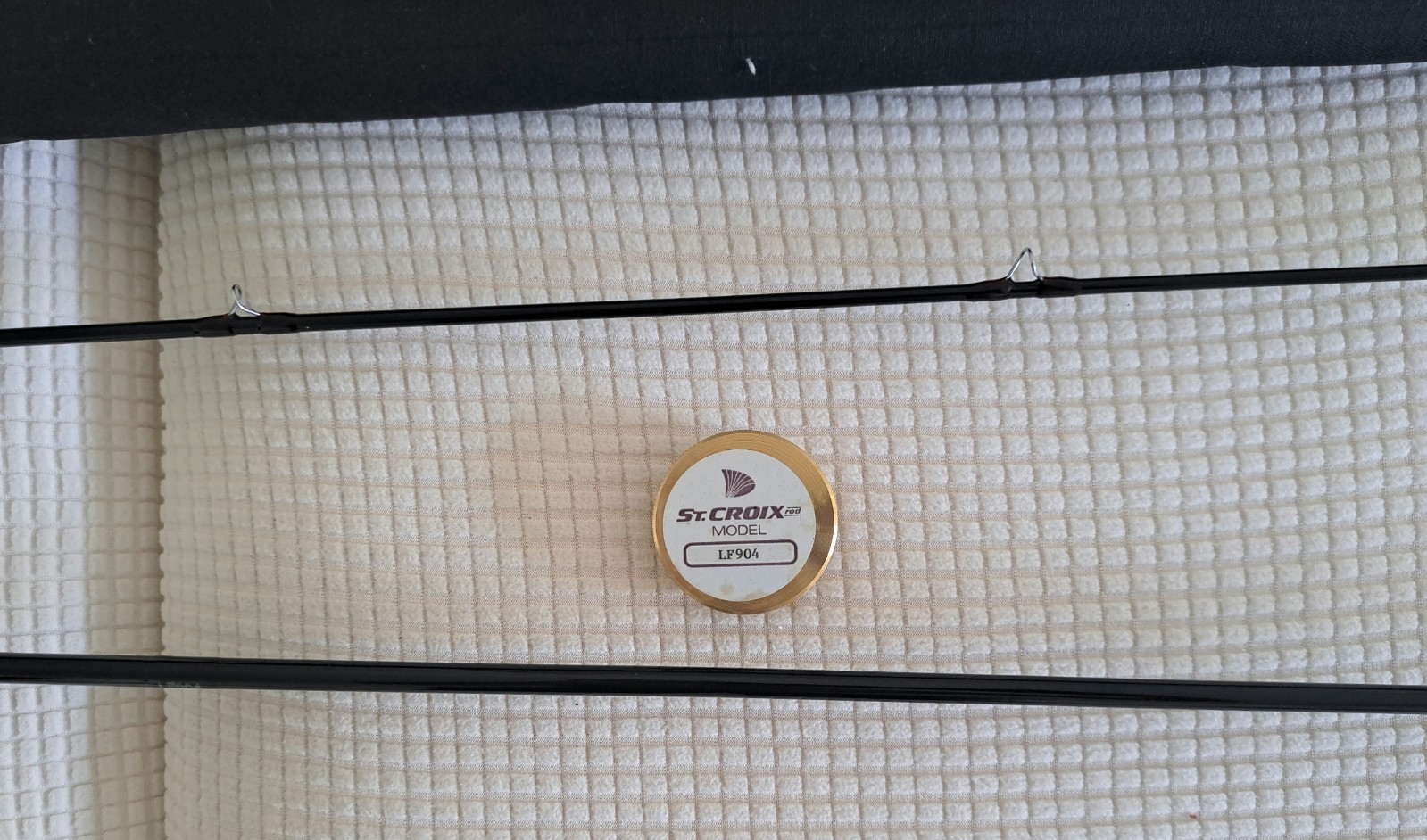 St Croix Legend Series LF 904 Fly Rod in Original Metal Tube; Never Used