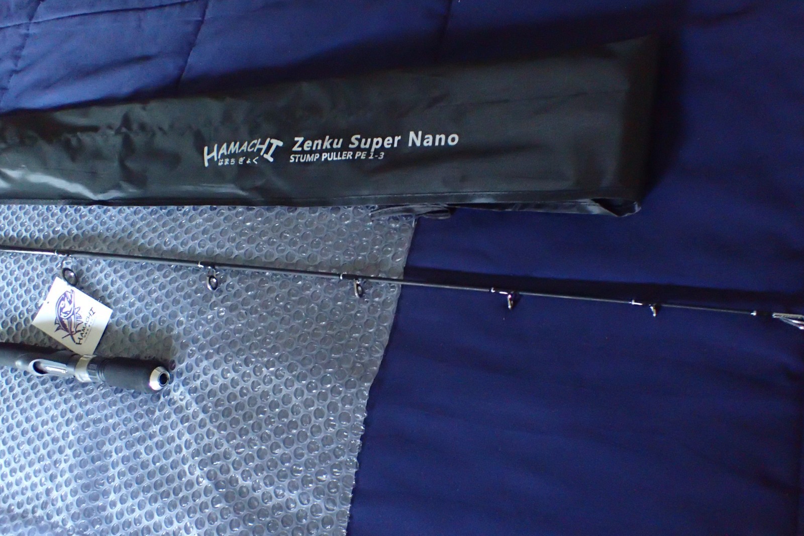 Hamachi Zenku Stump Puller Nano Jig 5’2 PE 1 – 3 Japan SPIN fishing rod pole
