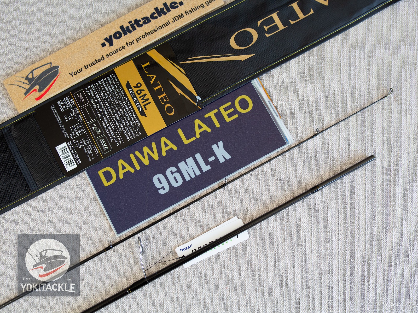 Daiwa 24 LATEO 96ML-K Spinning Rod Shipping From JAPAN