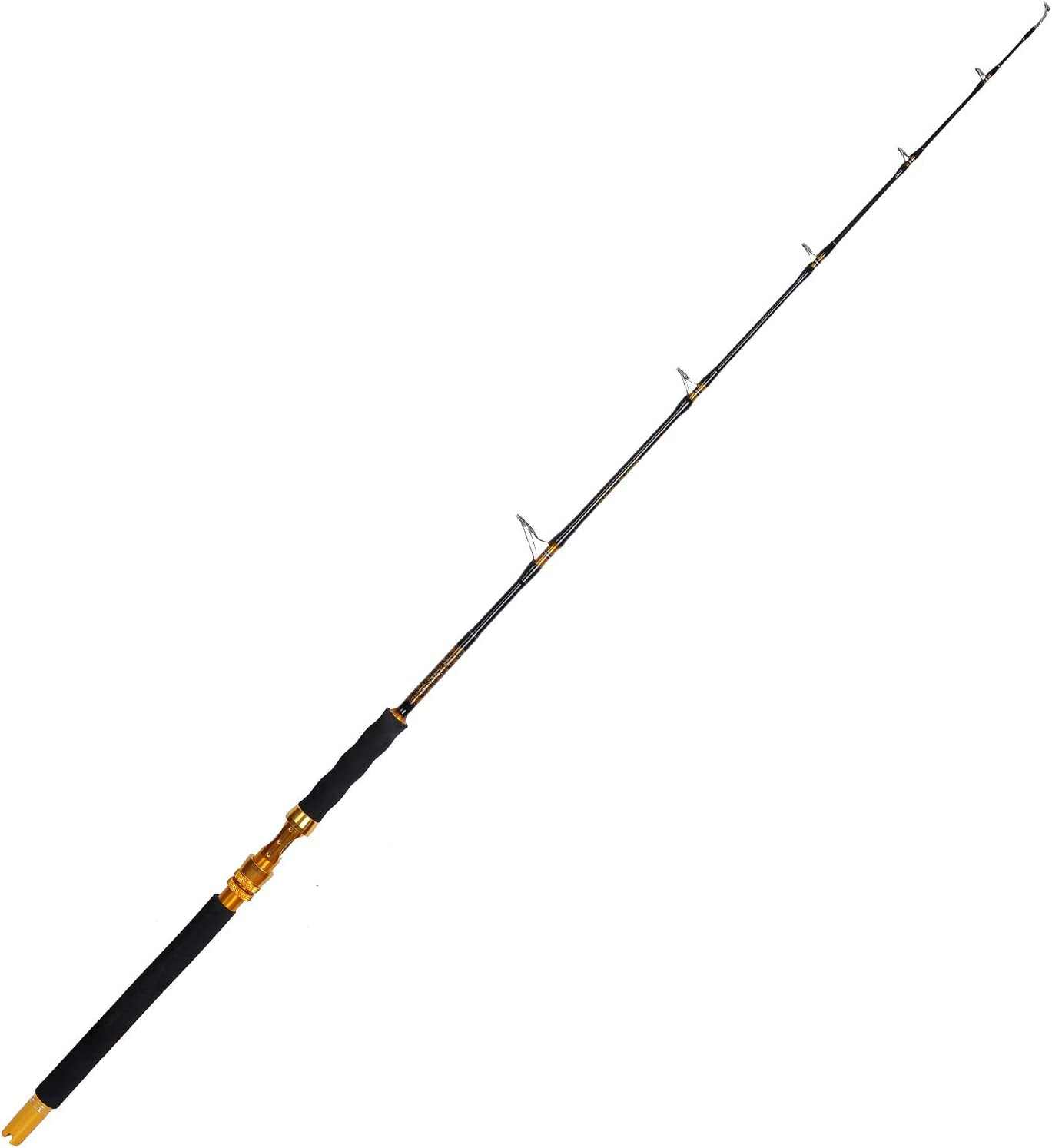 Jigging Spinning Rod Saltwater Offshore Solid Heavy Jig Fishing Pole 1PC & 2PC