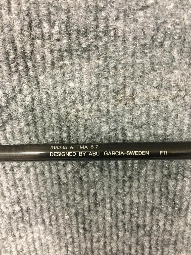 Abu Garcia Max Plus Graphite BMF 8667 AFTMA 6-7 8′ 6″ Fishing Rod with Case