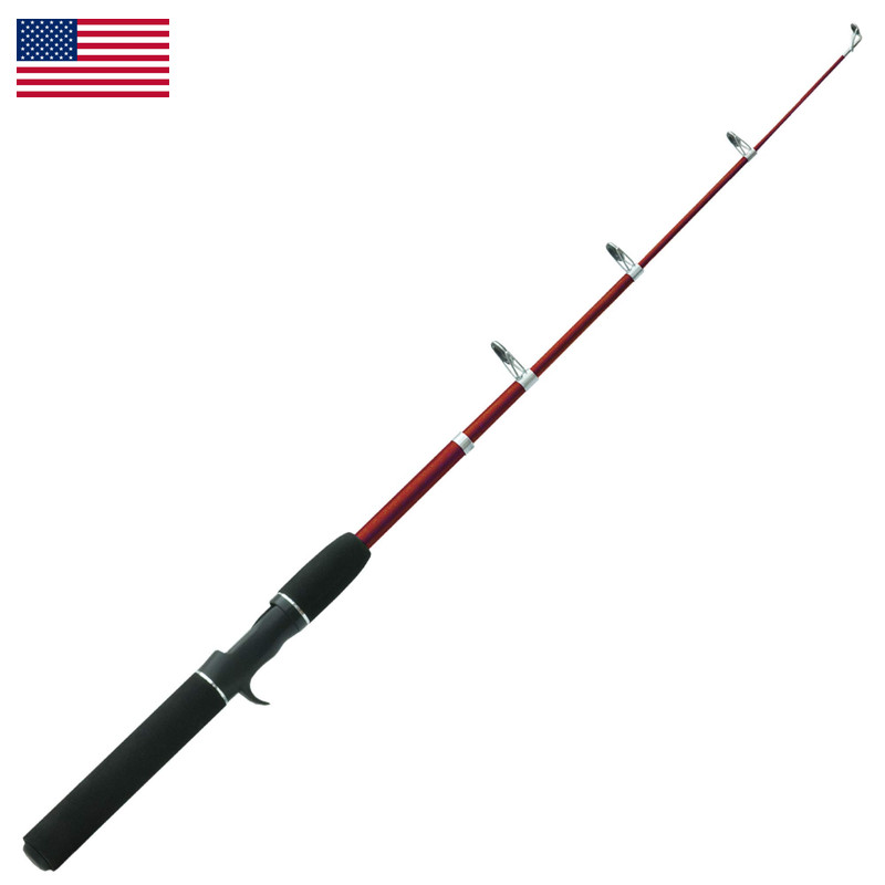 Zebco Z-Cast Casting Fishing Rod Extendable 17-Inches To 5-Foot 6-Inch