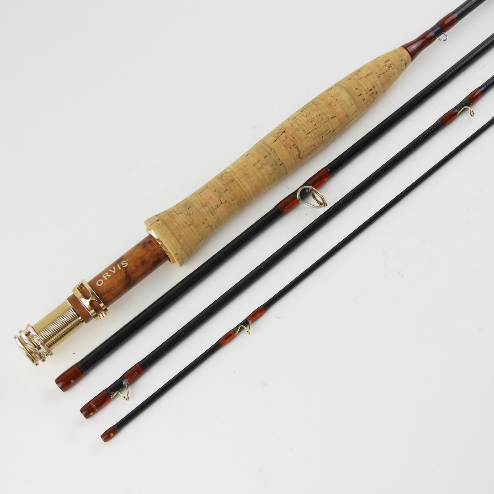 Orvis Superfine Touch Fly Fishing Rod. Full Flex. 7’ 6”. 4wt. W/ Tube & Sock.