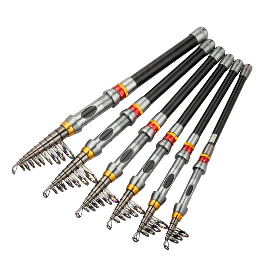 1.8-3.6M Telescopic Fishing Rod High Carbon Fiber Spinning Carp Feeder Bait